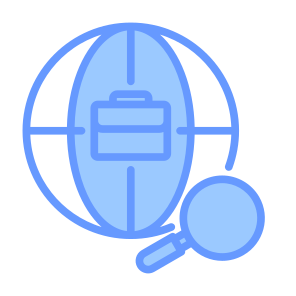 Job Seeker, Job, Job Opportunities, Job Search, Search,world  icon