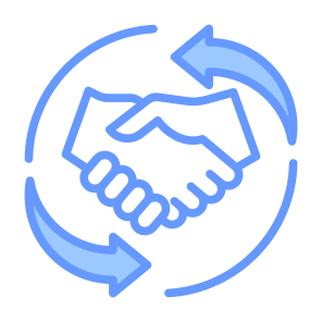 Trade Agreement, Trade, Agreement, Shake Hands, Transaction, Multilateral  icon