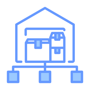 Distributor, Distribution, Deployment, Distributed, Networking  icon