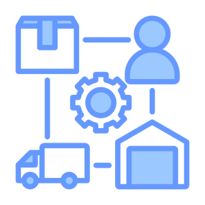 Supply Chain Management, Supply, Product, Consumer, Supply Chain  icon