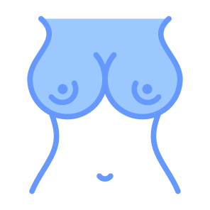 Breast, Woman, Human Body, Body Parts, Plastic Surgery  icon