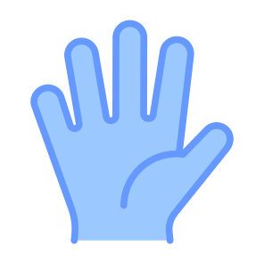 Hand, Body Parts, Open Hands, Five Fingers, Hand Palm icon