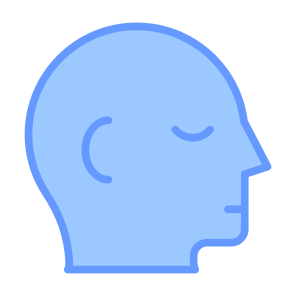 Head, Human, Profile, Face, User icon