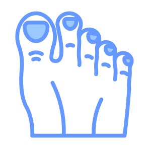 Toe, Foot, Toenail, Nail, Podiatry icon
