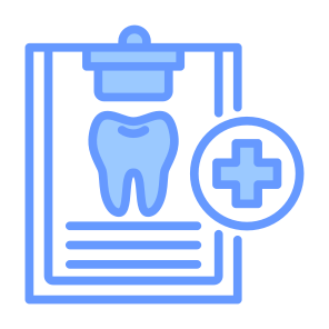 Medical Record, Healthcare, Medical, Dental Care, Dentist, Tooth, Teeth, Clipboard icon