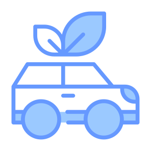 Eco Car, Go Green, Green Energy, Hybrid, Environment, Ecology, Transportation, Renewable Energy icon