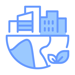 Green City, Green Building, Green House, Ecology, Green Home, Urban icon