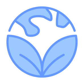 Green Earth, World, Leaves, Green, Ecology, Environment, Planet Earth, Sustainability, Ecosystem icon