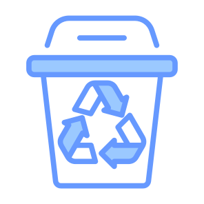 Recycle Bin, Recycling, Waste, Trash, Ecology, Bin icon