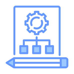 Scheme, Gears, Hierarchy, Flowchart, Structure icon