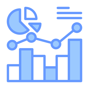 Statistics, Analysis, Data, Pie Chart, Bar Chart icon