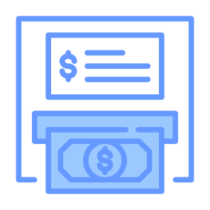 Atm Machine, Cash Withdrawal, Bank, Atm, Withdraw, Money  icon