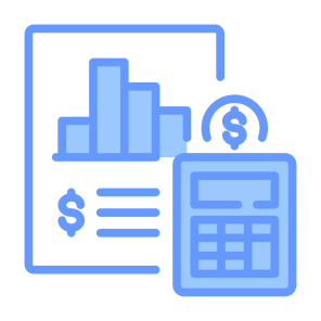 Budget Calculation, Budgeting, Report, Budget, Cost, Calculation icon