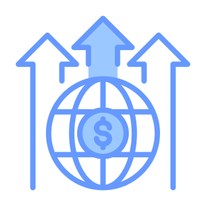Global Growth, Sales, Global, Growth, Trade, Stock Market    icon