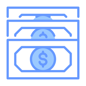 Money Stack, Cash, Money, Banknotes, Currency, Finances icon