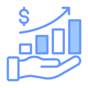 Profit, Investment, Growth, Statistics, Profit Up, Increase icon