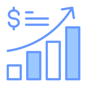 Sales Growth, Sales, Growth, Profit Up, Increase, Chart  icon