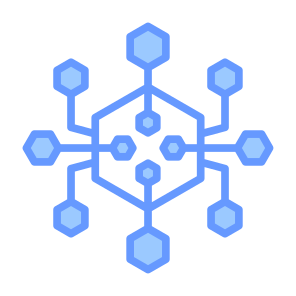 Blockchain, Technology, Digital, Network, Security, Cryptocurrency icon