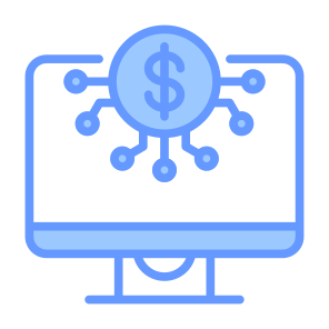 Digital Economy, Digital, Fintech, Digital Currency, Technology, Money   icon