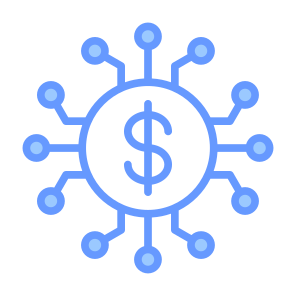 Financial Technology, Digital, Financial, Money, Technology, Fintech icon