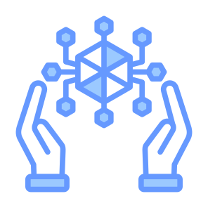 Future Technology, Digital, Technology, Digital Transformation, Digitalization, Networking icon