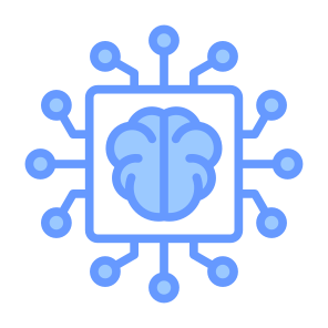 Machine Learning, Ai, Intelligence, Brain, Processor, Machine icon