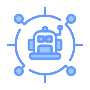 Robotics, Robots, Assistant, Digital, Future, Technology icon