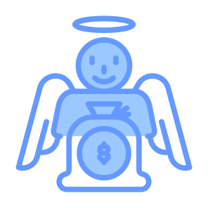 Angel Investor, Angel, Investor, Investment, Fund, Finance icon