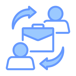 Business To Business, Business, Bb, Transaction, Partner, Collaboration icon