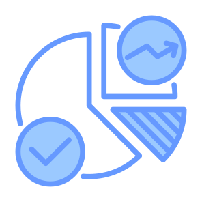 Market Share, Segmentation, Market, Analysis, Pie Chart, Statistics icon