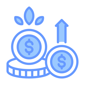 Money Grow, Money, Grow, Growth, Profit, Finance icon