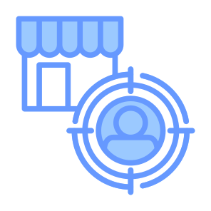 Target Market, Target, Shop, Consumer, Audience, Customer icon