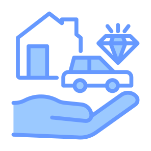 Asset, Car, Diamond, Real Estate, Living  icon