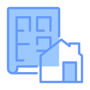 Blueprint, House, Design, Sketch, House Plan icon