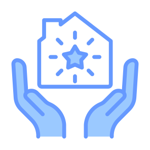 Dream Home, House, Dream, Stars, Imagination icon
