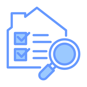 Inspection, House, Property, Real Estate, Survey icon