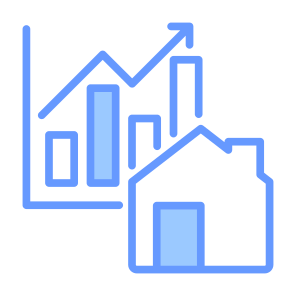 Trends, Real Estate, Growth, Investment, Property icon