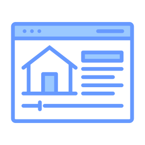 Website, Marketing, Browser, Real Estate, Selling  icon