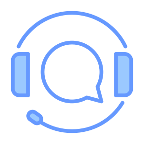 Customer, Support, Chat, Help, Communications, Microphones, Headphone, Customer Service, Call Center, Earphone, Client Support icon