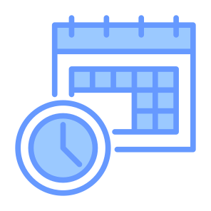 Calendar, Clock, Time, Date, Estimate  icon