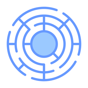Maze, Labyrinth, Complex, Complexity, Puzzle  icon