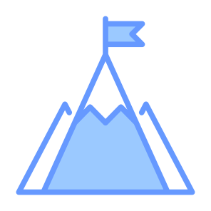 Mission, Mountain, Winner, Goal, Challenge  icon
