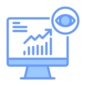 Monitoring, Business, Graph, Analysis, Report  icon
