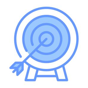 Target, Goal, Objective, Targeting, Dart Board icon