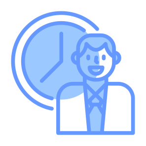 Time To Work, Work, Office, Working, Employee  icon