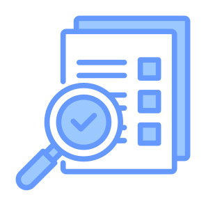 Verification, Check, File, Information, Audit  icon