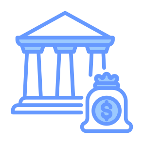 Bank, Finance, Bank Online, Business, Finance, Currency, Cash,  Money icon