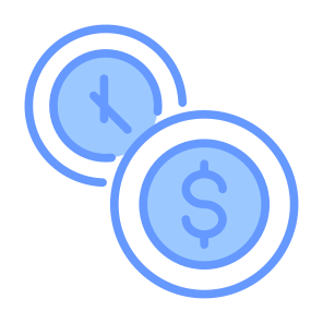 Credit, Money, Pay Later, Loan, Bank, Finance, Term, Time icon
