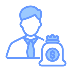 Creditor, User, Cash, Loan, Borrow icon