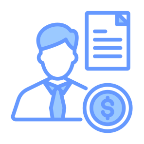 Debtor, Financial, People, User, Tax, Business, Finance icon